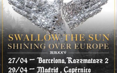 Swallow the sun en España en abril de 2025