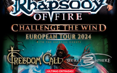 Rhapsody of Fire + Freedom Call + Secret Sphere en España