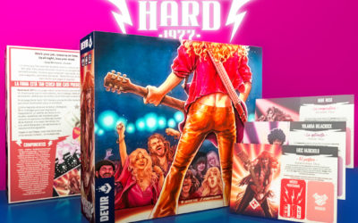 ROCK HARD 1977, el juego de mesa creado por Jackie Fox (The Runaways), saldrá en noviembre. Presentaciones en Madrid y Barcelona