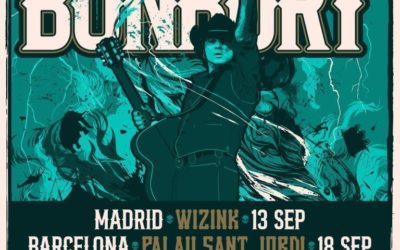 Bunbury ofrecerá 3 conciertos únicos en España en Septiembre de 2025