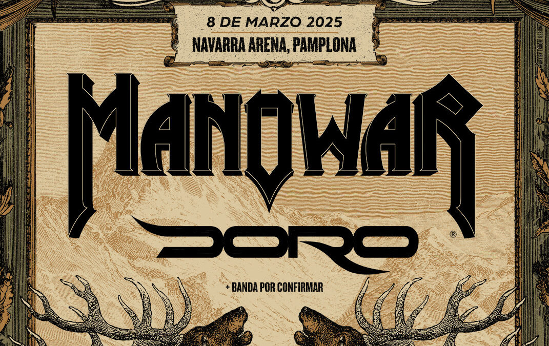 La banda americana MANOWAR encabeza la primera edición del festival KINGDOM OF ROCK en Pamplona