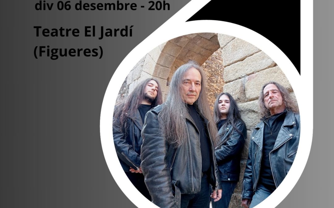 Quim Mandado en concierto en Figueres el seis de diciembre