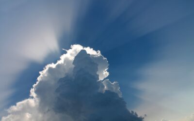 Merodeando al cielo con nubes