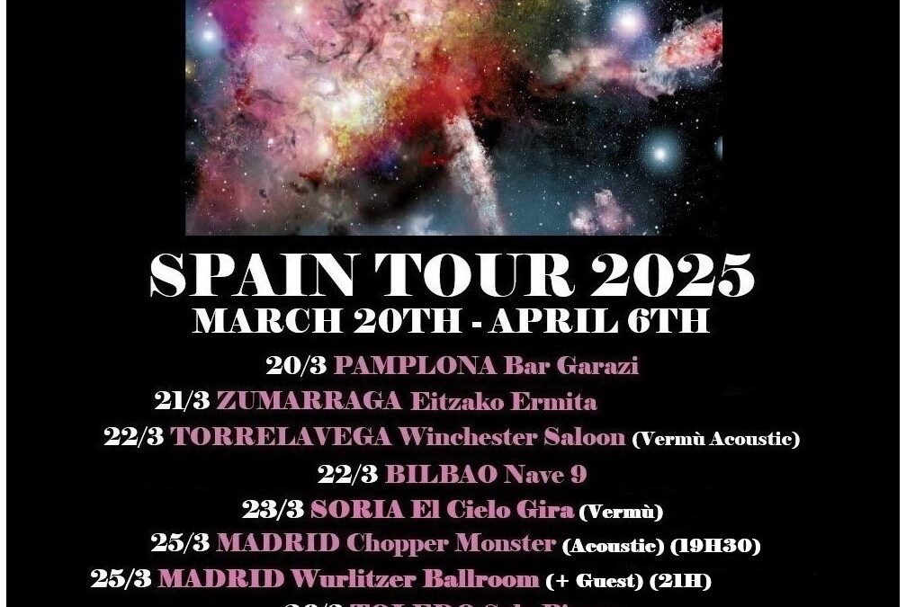 GUTTERCATS Spain Tour 2025 (20 de MARZO al 6 de ABRIL)