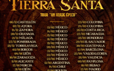 TIERRA SANTA comienzan este fin de semana la gira de su nuevo álbum «Un Viaje Épico»