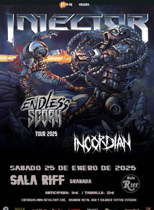 Injector presenta su primera fecha de presentación “Endless Scorn”