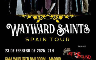 Wayward Saints se presentan en Madrid el 23 de febrero