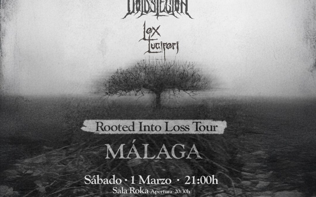 Helevorn presenta «Rooted Into Loss Tour» en Málaga el 1 de Marzo (Sala Roka)