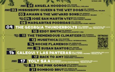 Programacion de Mayo de la sala Rock & Blues de Zaragoza