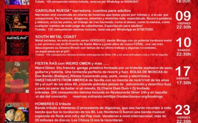 Programación de mayo en la Sala Milwaukee de El Puerto de Santa María (Cádiz)