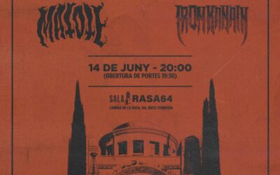 Vidres A La Sang en Terrassa el 14 de junio
