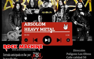 Absolom, presenta formación y anuncia concierto en Getafe