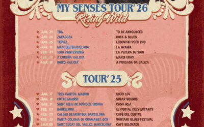 Jodie Cash añade nuevas fechas de su gira ‘My Senses Rising Wild Tour’