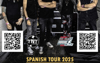 La banda de hard rock suiza Sideburn visita España por primera vez