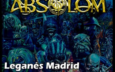 Absolom la banda de Maolo fundador de Azrael + Tributo a Iron Maiden «Santuario» el 20 de Septiembre en San nicasio distrito Rock, Leganés