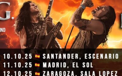 Ronnie Romero y Gus G con su Convergence Tour 2025 en España en octubre