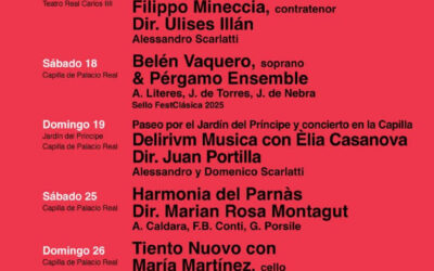 XXXII edición del Festival de Música Antigua de Aranjuez