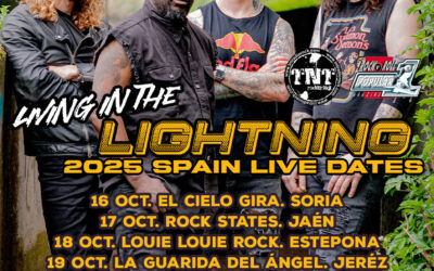 Los británicos Electric Black vuelven de gira para presentar su nuevo álbum «Late Night Lightning»