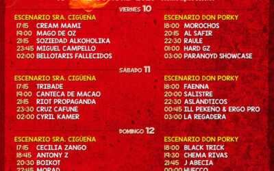 Extremúsica anuncia horarios