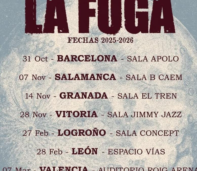 Rueda de prensa de La Fuga tras la salida de su nuevo LP «Justo Después del Silencio»