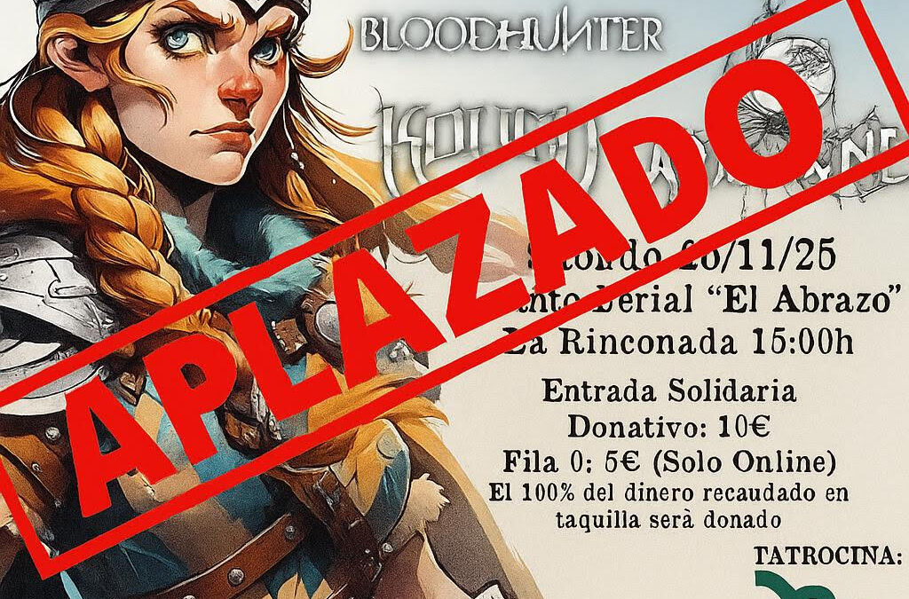 Aplazado el festival sevillano Ellas y el Rock