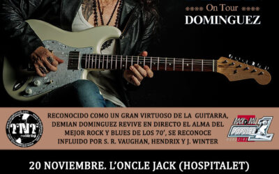 Llega la gira en solitario del gran bluesman argentino Demian Dominguez