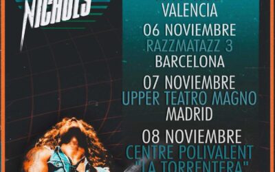 Crónica de Jared James Nichols en Loco Club, Valencia, el miércoles (5-11-2025)