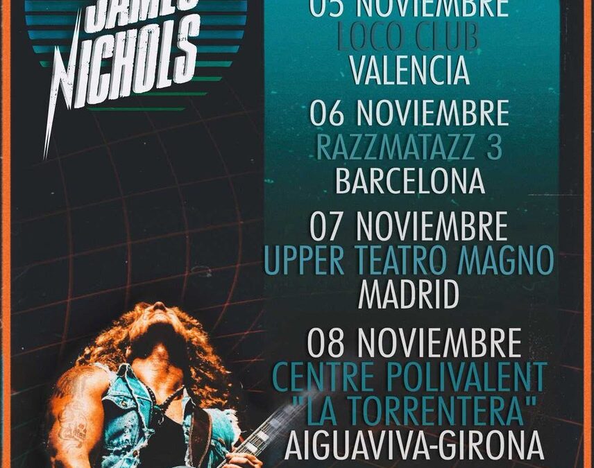 Crónica de Jared James Nichols en Loco Club, Valencia, el miércoles (5-11-2025)