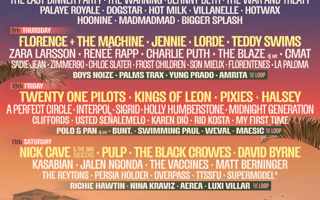 Mad Cool Festival presenta el cartel de su nueva edición, que se celebrará del 8 al 11 de julio