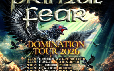 Gira europea ‘Domination’ de Primal Fear en marzo de 2026