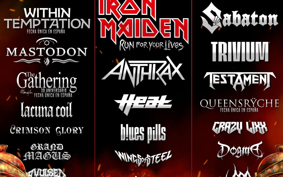 Cartel completo y distribución por días Rock Imperium Festival 2026