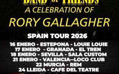 Band Of Friends. El espíritu de Rory Gallagher regresa en enero