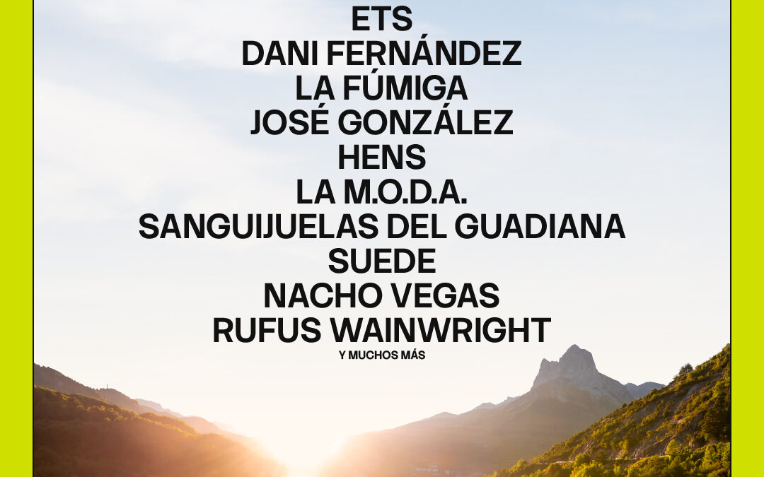 José González, Suede, Bomba Estéreo, Dani Fernández, Carlos Ares y Nacho Vegas, entre las primeras confirmaciones de Pirineos Sur 2026