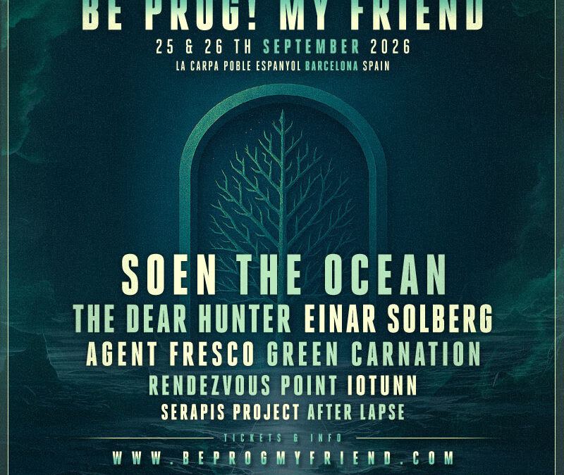 Cartel completo Be Prog! My Friend 2026