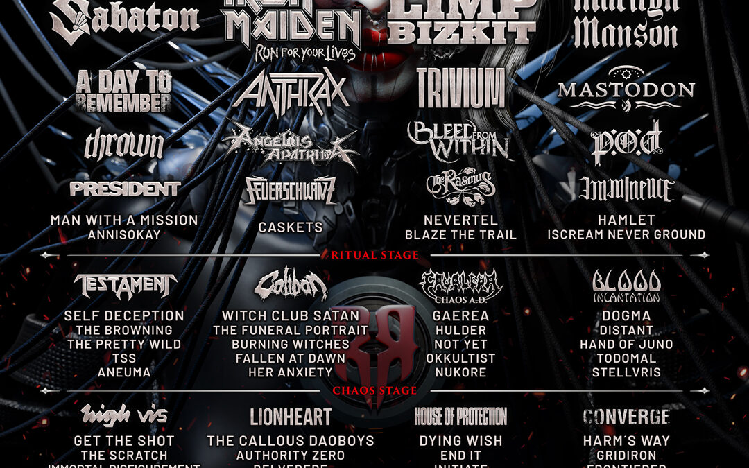Cartel por días del Resurrection Fest 2026