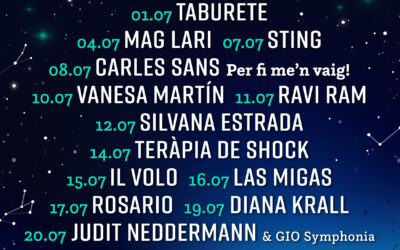 Primeros artistas confirmados de Les Nits Occident 2026