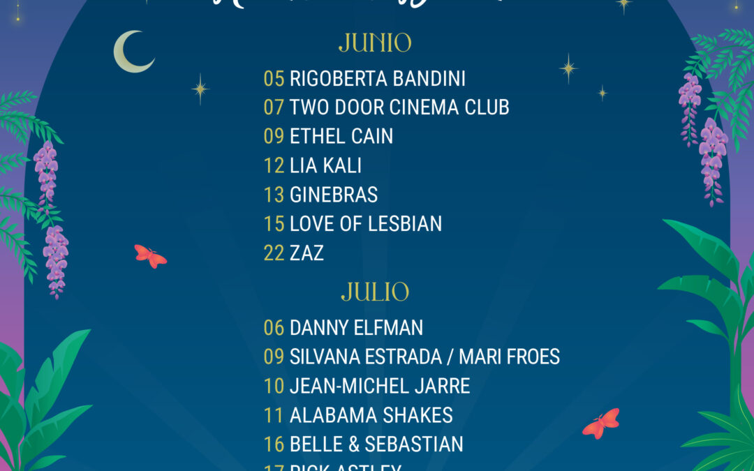 Noches del Botánico presenta el avance de cartel para su décima edición