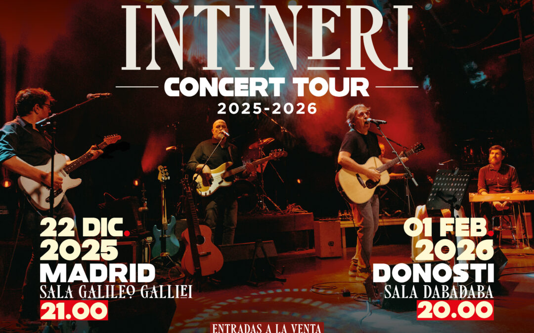 Primeras fechas de la gira de Red Moon Yard con su nuevo álbum «Intineri»