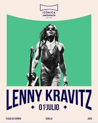 Lenny Kravitz en el Icónica Santa Lucía Fest de Sevilla