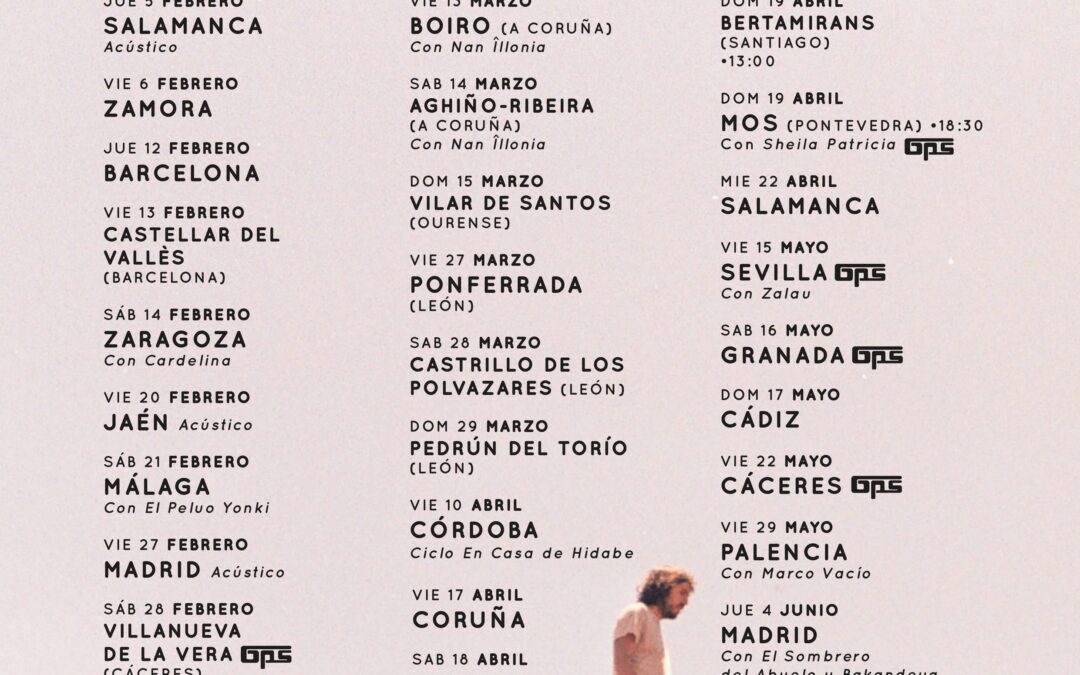 KIKE M emprende gira con MÁS DE 30 CONCIERTOS por la península