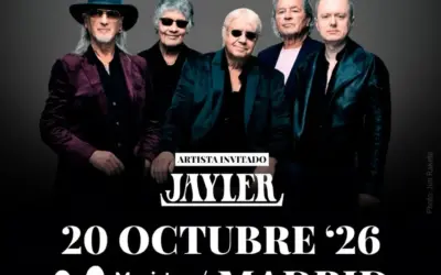 Deep Purple anuncia concierto en Madrid y confirma su gira española para octubre de 2026