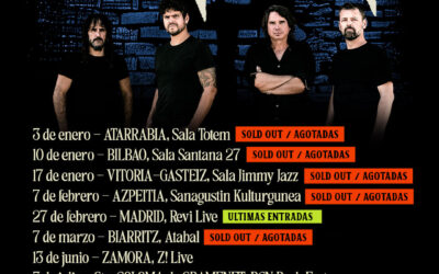 Latzen , la banda de heavy metal de Esukadi, llega a Madrid para presentar su nuevo disco