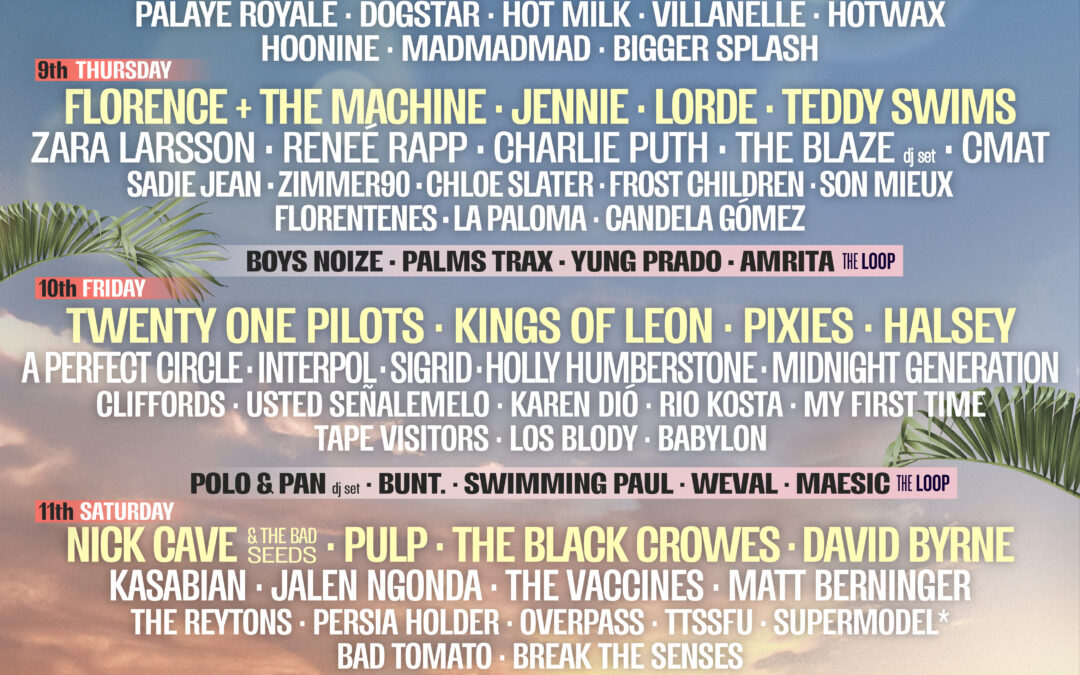 Mad Cool Festival anuncia nuevas incorporaciones a su cartel.