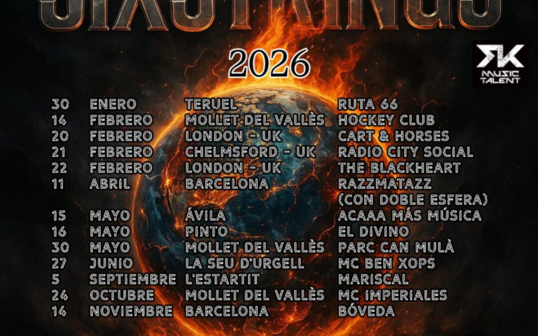 Descubre «World is on Fire», el nuevo sencillo de Sixstrings