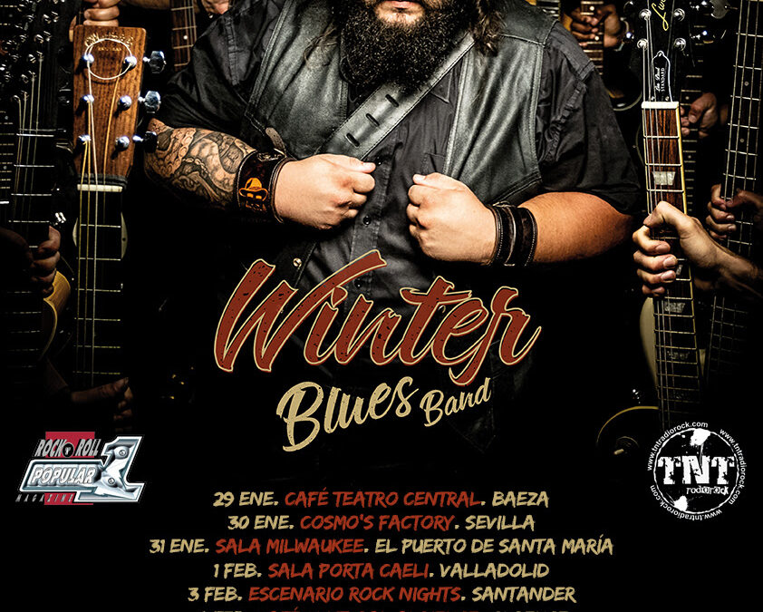 Cambios en la gira de Winter Blues Band, el sábado 7 de febrero estarán en el Salón de Teatres de Almendralejo