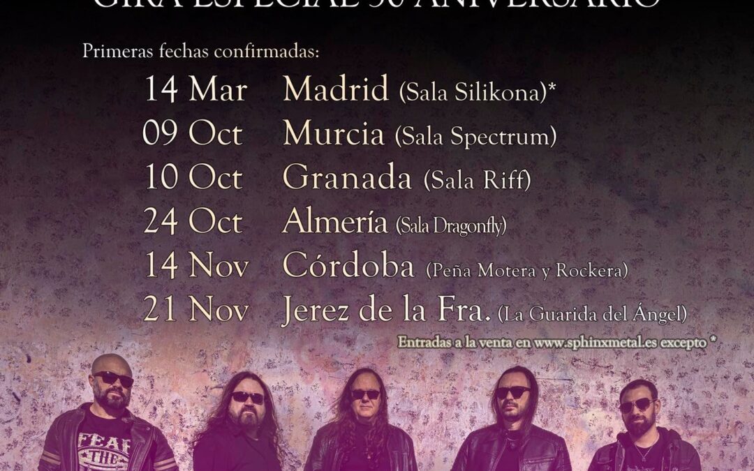 Primeras fechas de la Gira Especial 30 Aniversario de Sphinx