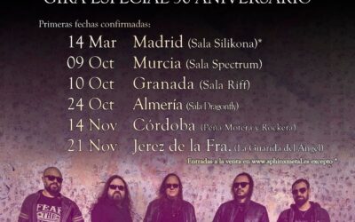 Primeras fechas de la Gira Especial 30 Aniversario de Sphinx