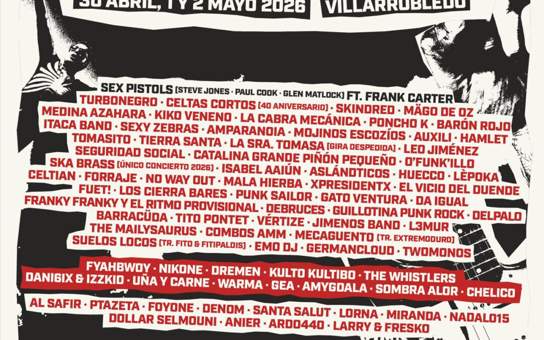 Viña Rock 2026 presenta su cartel en una edición que marca su «nueva era independiente»
